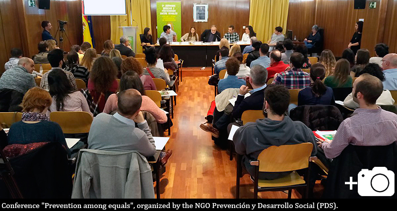 Prevention among equals conference, organized for the NGO Prevention and Social Development (PDS)